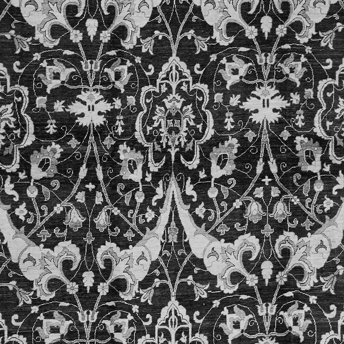 Machine Washable Abstract Gray Modern Rug, wshabs721gry