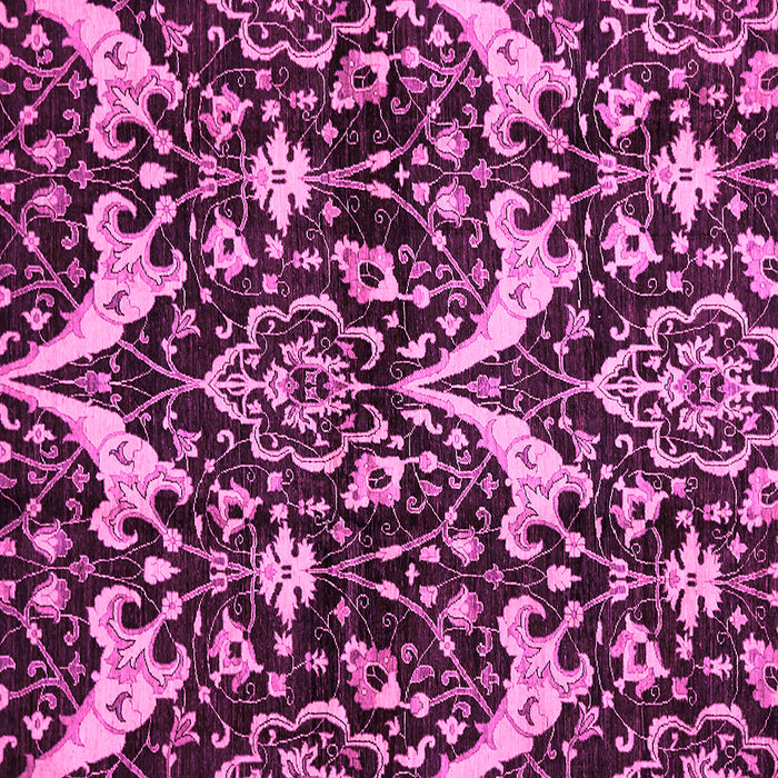 Square Abstract Pink Modern Rug, abs721pnk