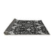 Sideview of Abstract Gray Modern Rug, abs721gry