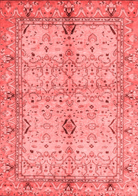 Oriental Red Traditional Rug, abs722red