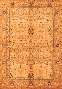 Oriental Orange Traditional Rug, abs722org