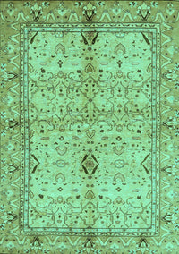 Oriental Turquoise Traditional Rug, abs722turq