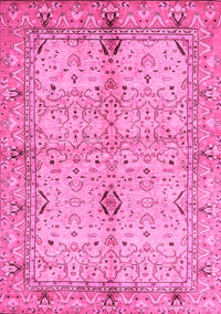 Oriental Pink Traditional Rug, abs722pnk