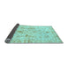 Sideview of Oriental Light Blue Traditional Rug, abs723lblu