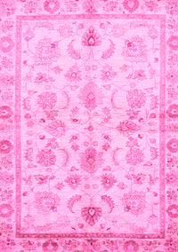 Oriental Pink Traditional Rug, abs723pnk