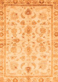 Oriental Orange Traditional Rug, abs723org