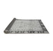 Sideview of Oriental Gray Traditional Rug, abs724gry