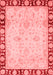 Oriental Red Traditional Area Rugs