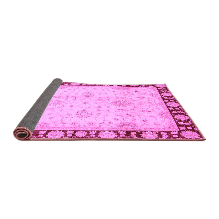 Sideview of Oriental Purple Traditional Rug, abs724pur