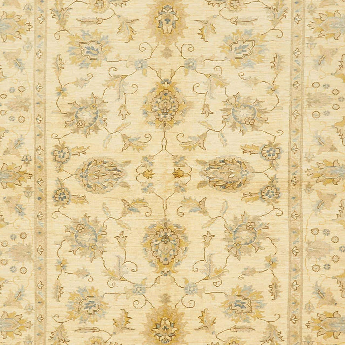 Machine Washable Abstract Brown Gold Rug, wshabs725