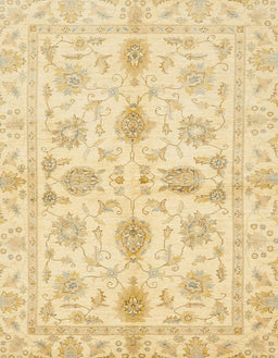 Abstract Brown Gold Oriental Rug, abs725