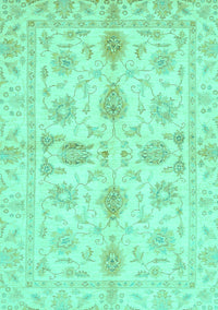 Oriental Turquoise Traditional Rug, abs725turq