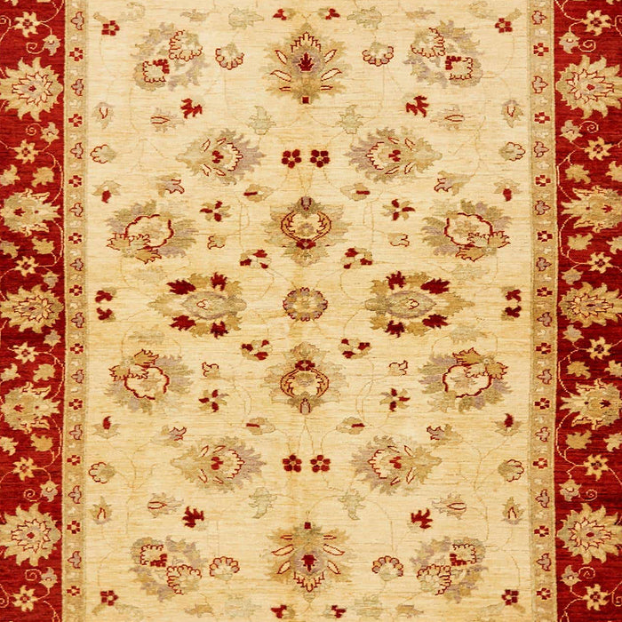 Machine Washable Abstract Orange Red Rug, wshabs726