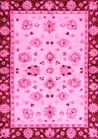 Oriental Pink Traditional Rug, abs726pnk