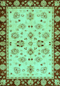 Oriental Turquoise Traditional Rug, abs726turq