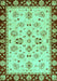 Oriental Turquoise Traditional Rug, abs726turq