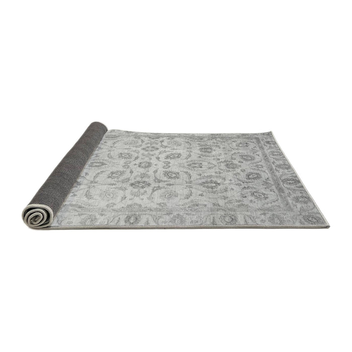 Sideview of Oriental Gray Traditional Rug, abs727gry