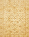 Machine Washable Abstract Chrome Gold Yellow Rug, wshabs727