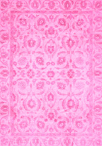 Oriental Pink Traditional Rug, abs727pnk