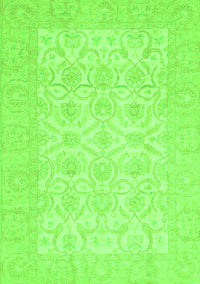 Oriental Green Traditional Rug, abs728grn