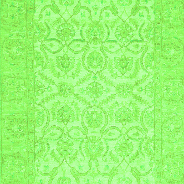 Oriental Green Traditional Rug, abs728grn