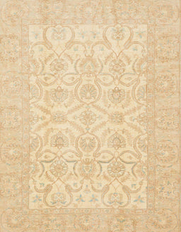 Abstract Brown Gold Oriental Rug, abs728
