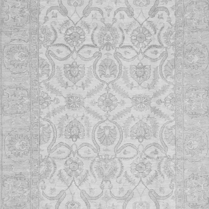 Machine Washable Oriental Gray Traditional Rug, wshabs728gry