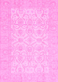 Oriental Pink Traditional Rug, abs728pnk