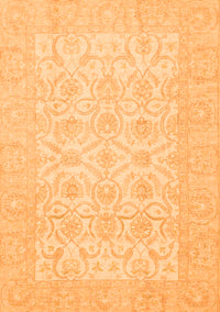 Oriental Orange Traditional Rug, abs728org