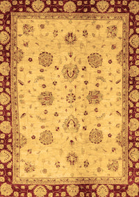 Oriental Brown Traditional Rug, abs729brn