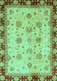 Oriental Turquoise Traditional Rug, abs729turq