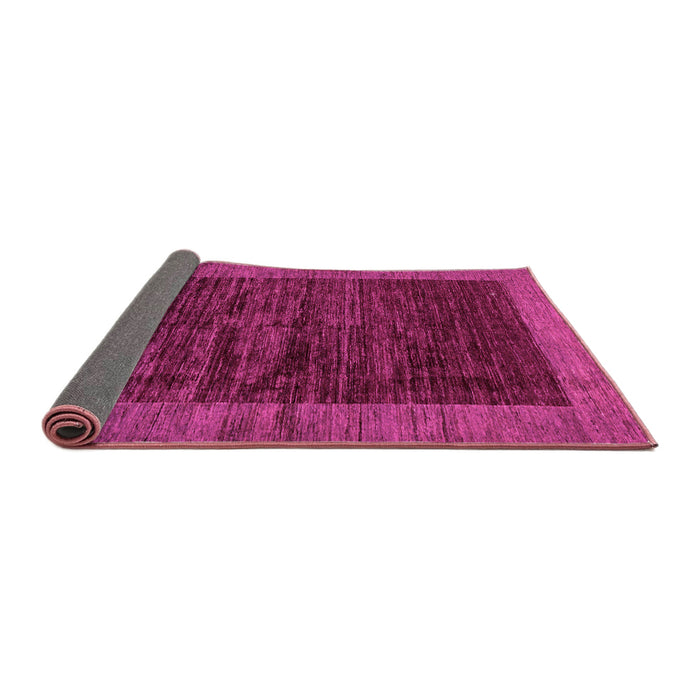 Sideview of Abstract Pink Modern Rug, abs72pnk
