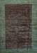 Abstract Light Blue Modern Rug, abs72lblu