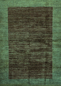 Abstract Turquoise Modern Rug, abs72turq