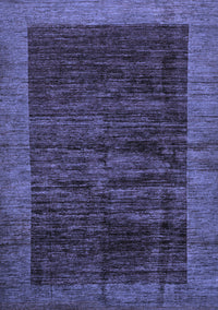 Abstract Blue Modern Rug, abs72blu