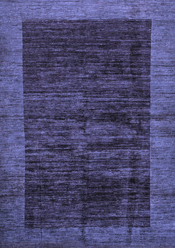 Abstract Blue Modern Rug, abs72blu