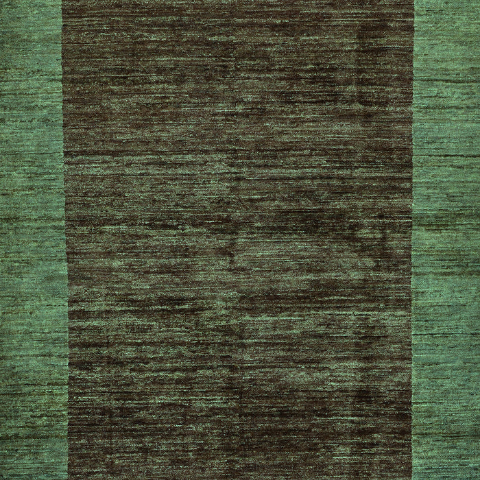 Machine Washable Abstract Turquoise Modern Area Rugs, wshabs72turq