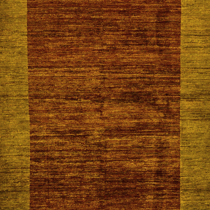 Abstract Yellow Modern Rug, abs72yw