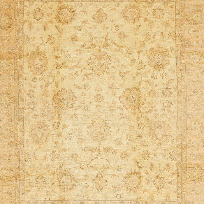 Abstract Mustard Yellow Oriental Rug, abs730