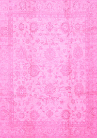 Oriental Pink Traditional Rug, abs730pnk