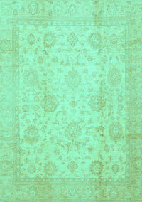 Oriental Turquoise Traditional Rug, abs730turq