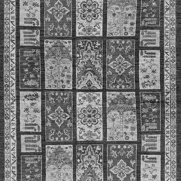 Abstract Gray Modern Rug, abs731gry