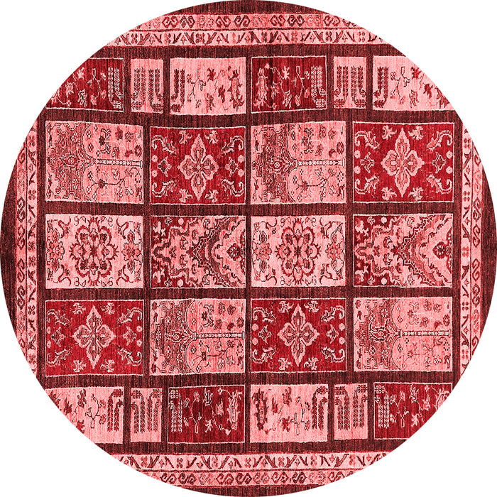 Abstract Red Modern Rug, abs731red