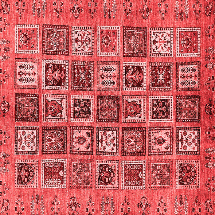 Abstract Red Modern Rug, abs732red