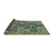 Sideview of Abstract Light Blue Modern Rug, abs732lblu