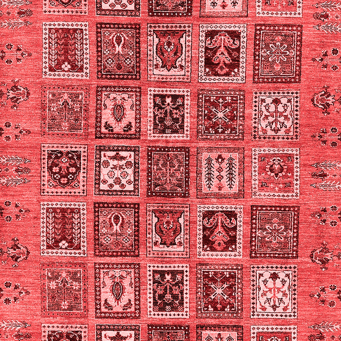 Abstract Red Modern Area Rugs