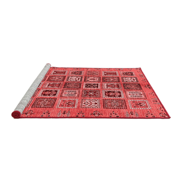 Modern Red Washable Rugs