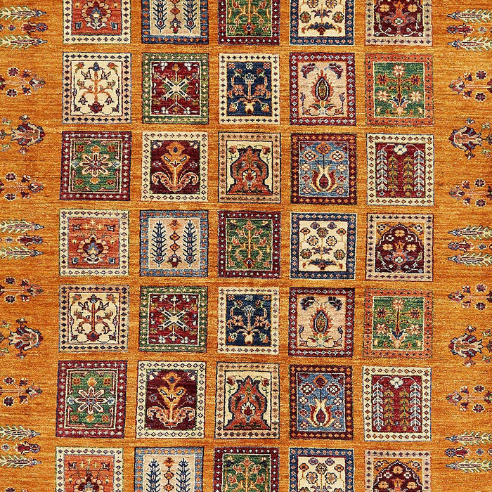 Abstract Orange Modern Rug, abs732