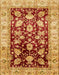 Abstract Red Oriental Rug, abs733