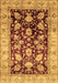 Oriental Brown Traditional Rug, abs733brn